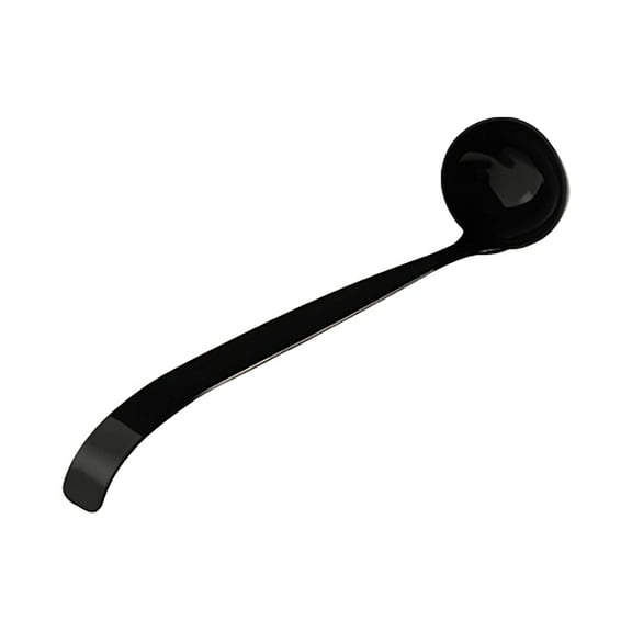 Fineline Setting 3306-BK Plastic Party Tray 2 Oz Ladle - 48 / CS
