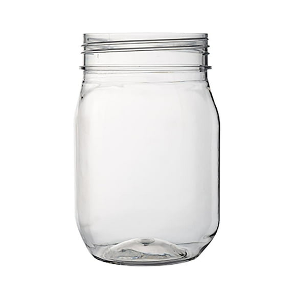 Fineline Setting 4517-CL Clear 16 Ounce Mason Jar - 64 / CS