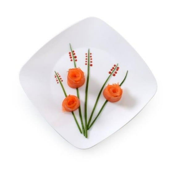 Fineline Settings 1508-WH White Salad Plate