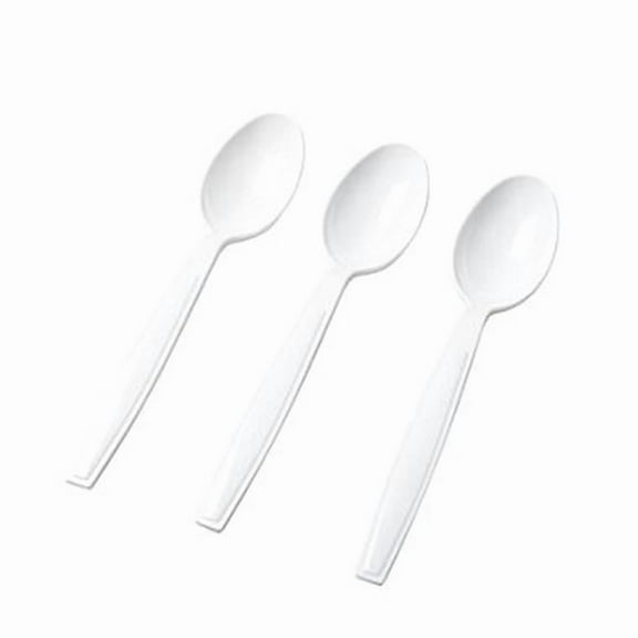 Fineline Settings 2522-WH White Spoons- BULK