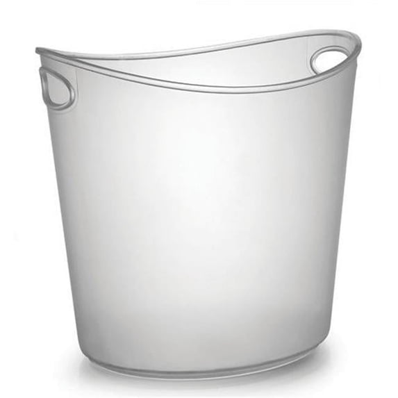 Fineline Settings 3404 Platter Pleasers 1 Gallon Oval Ice Bucket