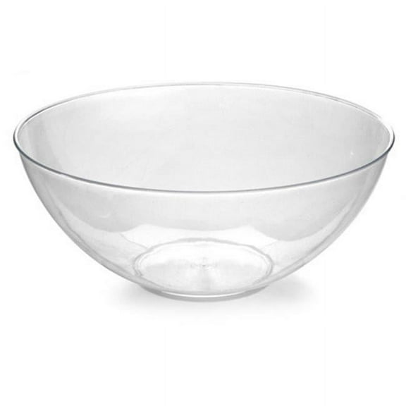 Fineline Settings 3504-CL Platter Pleasers 100 oz Clear Bowl