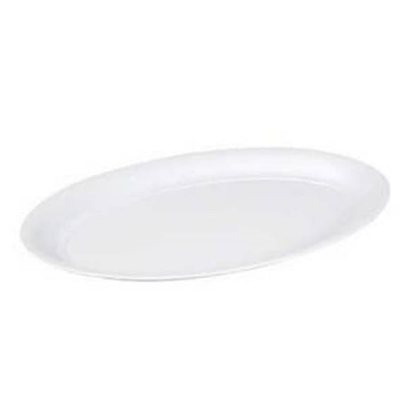 Fineline Settings 3511-WH White Medium Oval Tray