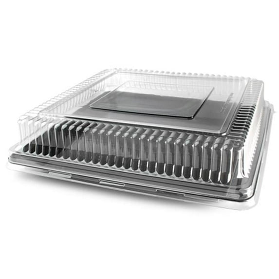 Fineline Settings 9581-L 18'' x 18'' Square Dome PET Lid