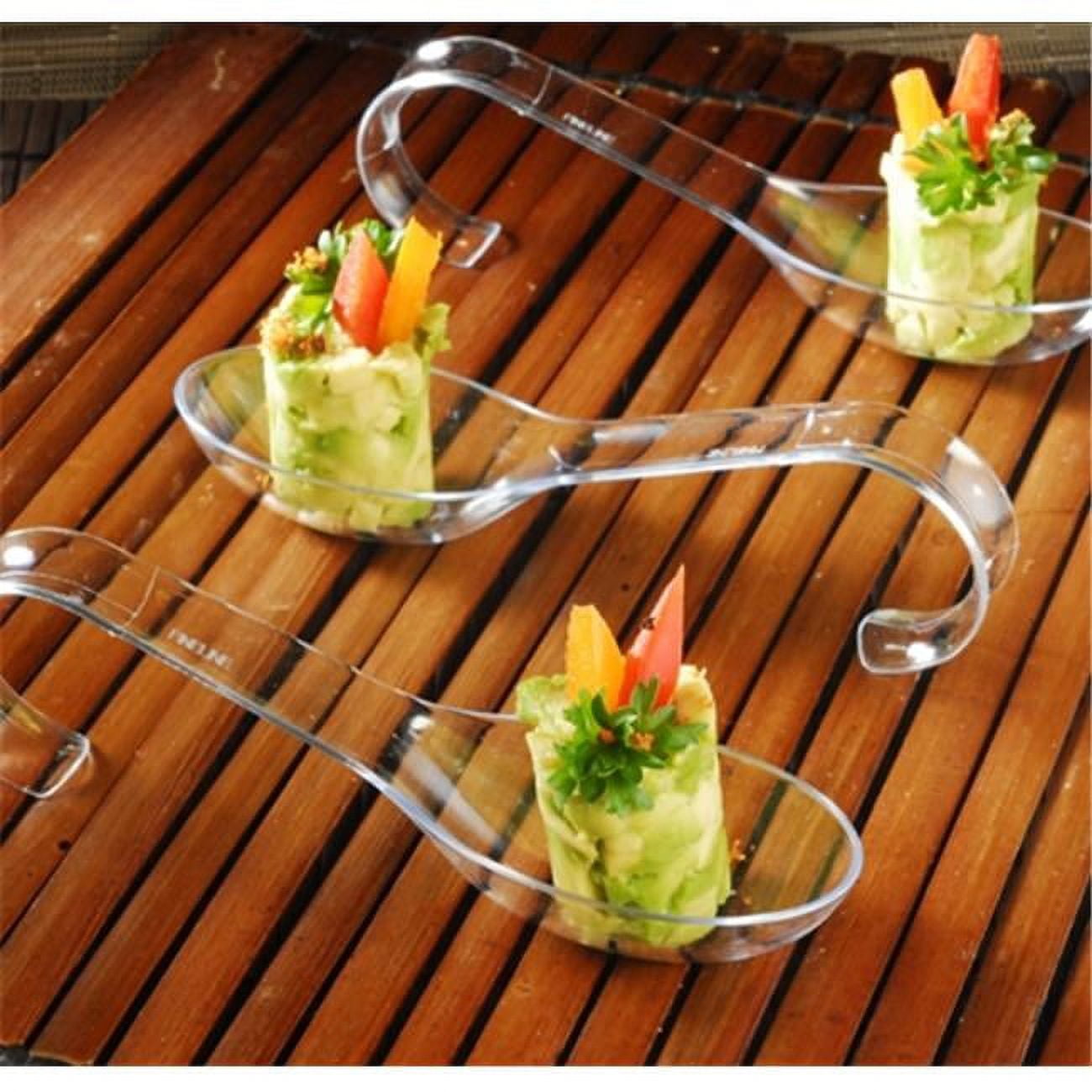 Fineline Settings White 5in. Tiny Tensils