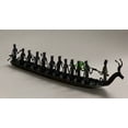 thumbnail image 1 of Finely handcrafted Bastar Pitva Art Wrought iron Kerala Boat showpiece/ home décor, 21", 1 of 1