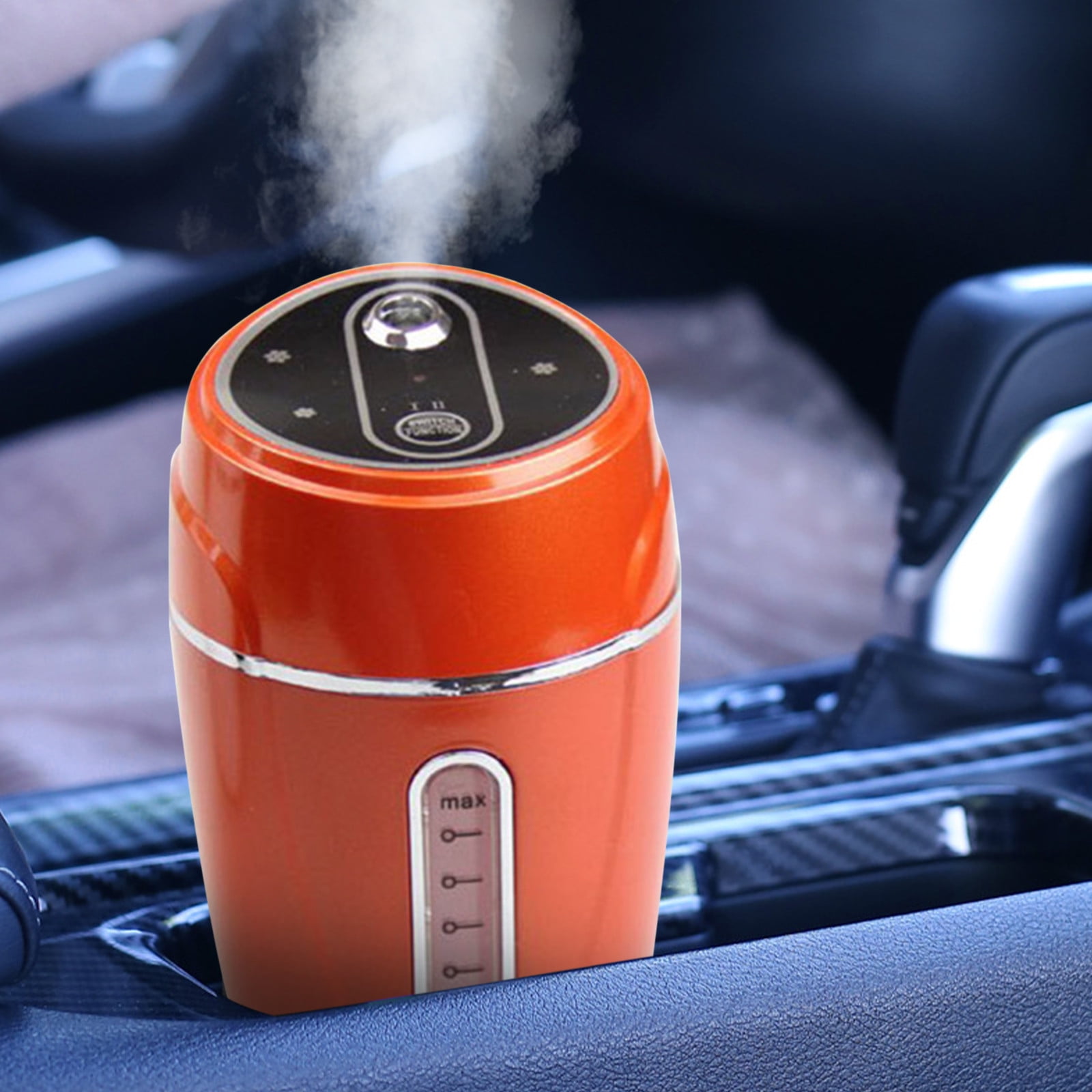 Finelylove Car Diffuser Mini Humidifier,Portable Humidifiers Small Car Humidifier,Home Desk Humidifier Car Essential Oil Diffuser,Mini Diffuser for