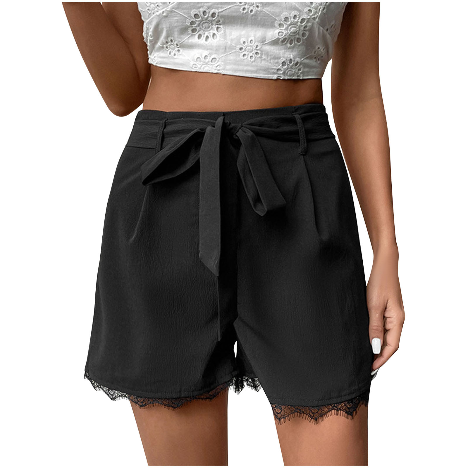Finelylove Womens High Waisted Shorts Rave Shorts Shorts High Waist