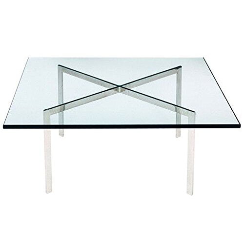Fine Mod Imports Pavilion Coffee Table, Glass
