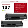 thumbnail image 1 of Finepix Ink 137 CRG137 Toner cartridge compatible for Canon imageCLASS MF230 MF242dw MF244dw MF232dw MF236n (Black 2-PACK), 1 of 8