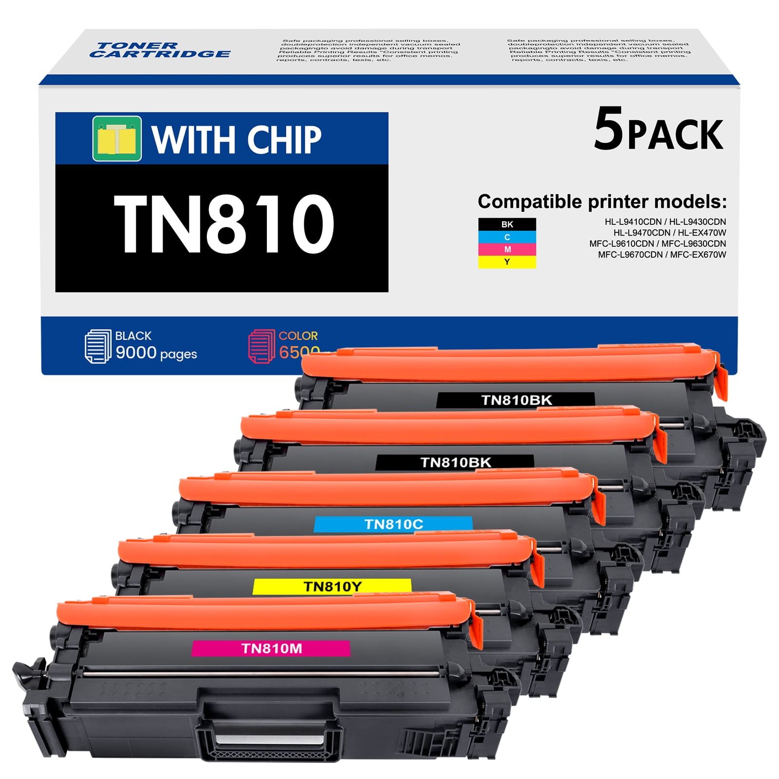 Finepix Ink TN810 TN-810 Toner Cartridge Compatible for Brother TN810 ...