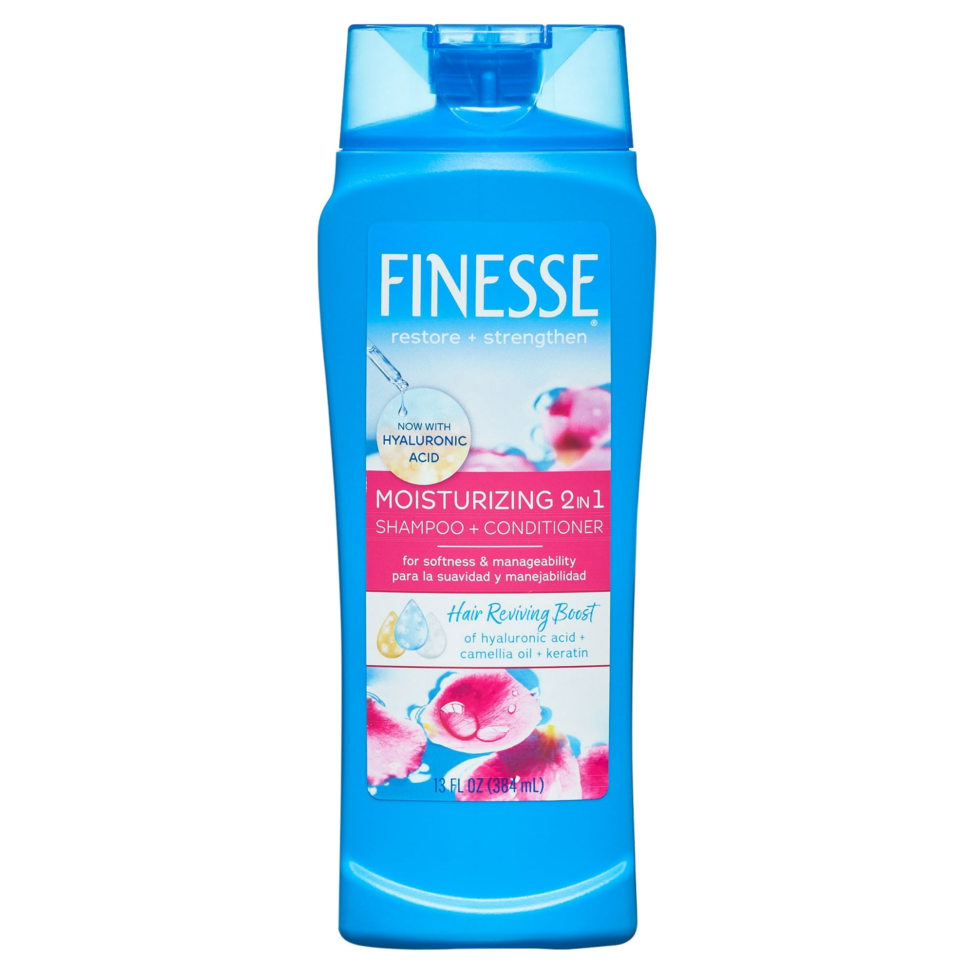Finesse 2 in 1 Moisturizing Shampoo & Conditioner 13 oz - Walmart.com