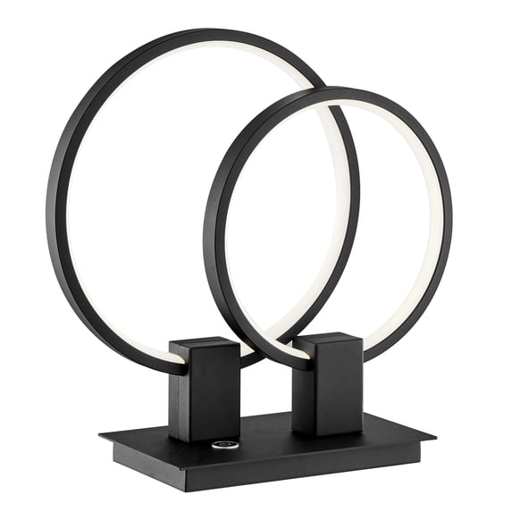 Finesse Decor - Hong Kong LED Short Table Lamp // Matte Black