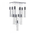 thumbnail image 1 of Finesse Decor Modern 13 Light Sparkling Night Cylinder Chandelier, Silver, 1 of 4