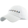 thumbnail image 1 of Finesse Embroidered Dad Hat Cotton Adjustable Baseball Cap, 1 of 4