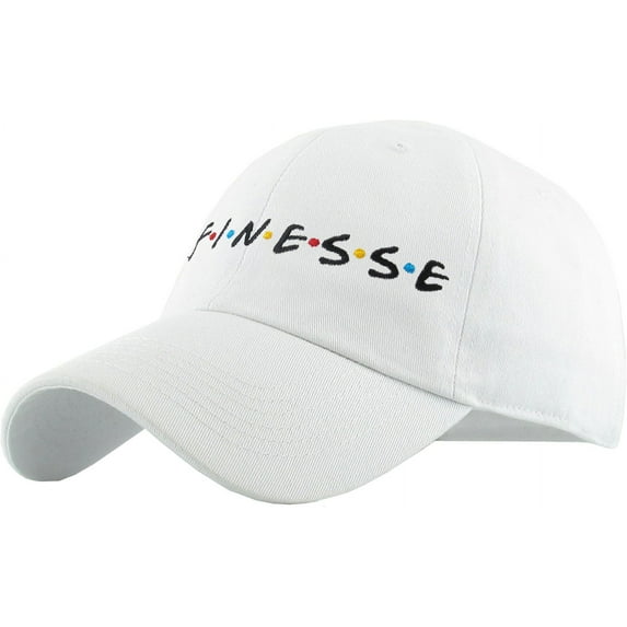 Finesse Embroidered Dad Hat Cotton Adjustable Baseball Cap