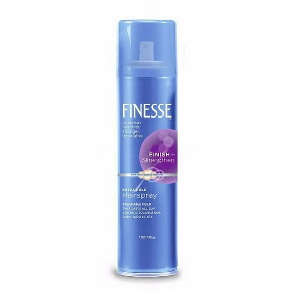 Finesse Self Adjusting Extra Hold Unscented Hair Spray, 7 Oz