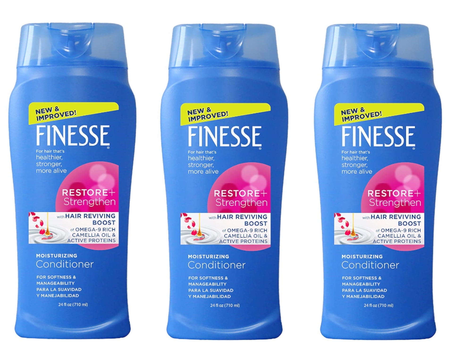 Finesse Moisturizing Conditioner 24 oz (Pack of 3)