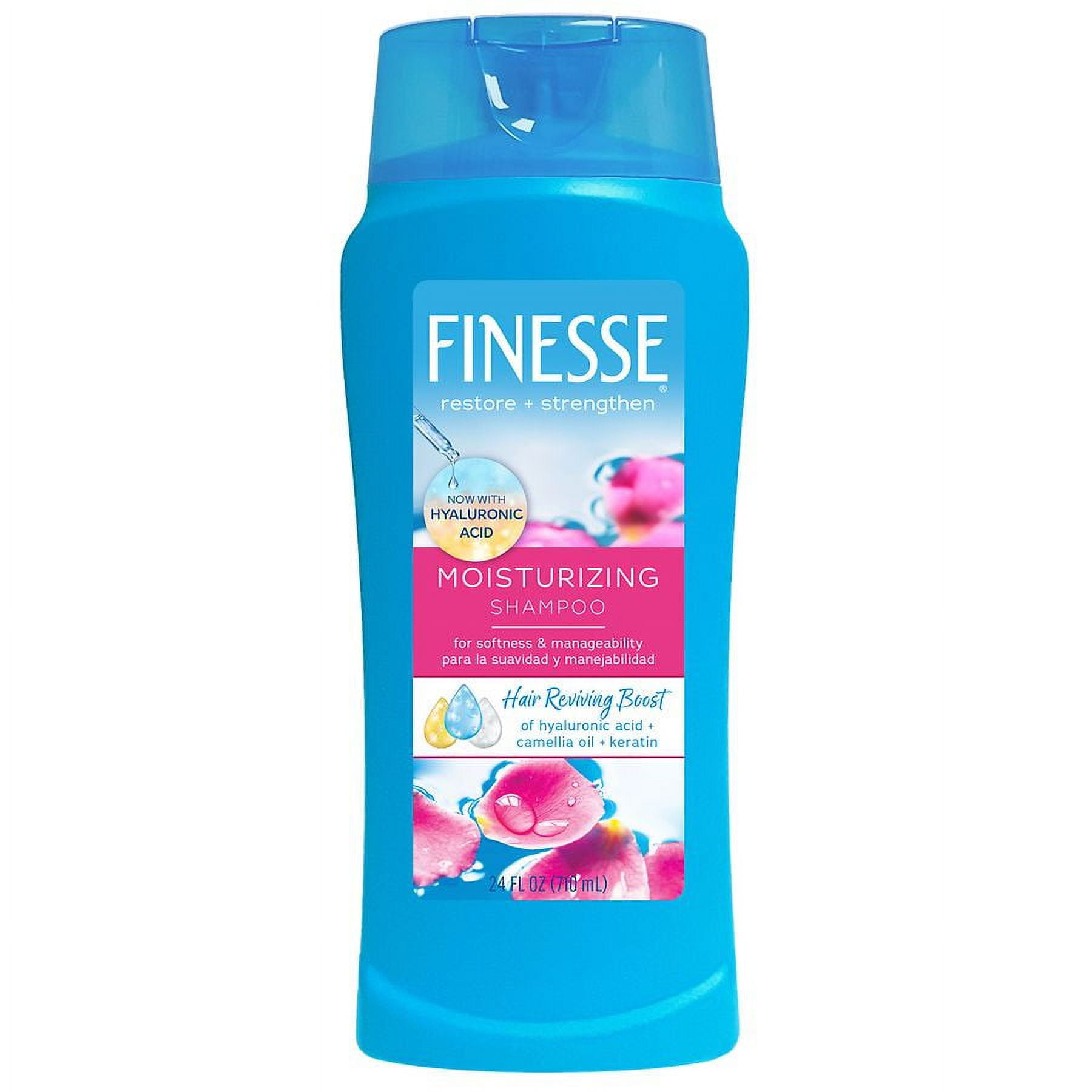 Finesse Restore + Strengthen Moisturizing Shampoo 24.0 fl oz Pack of 2