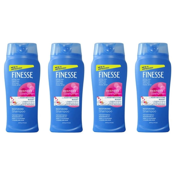 Finesse Restore & Strengthen Moisturizing Shampoo, 24 oz. - Pack of 4