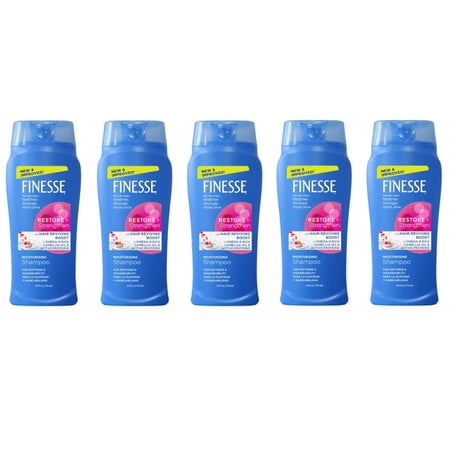 Finesse Restore & Strengthen Moisturizing Shampoo, 24 oz. - Pack of 5