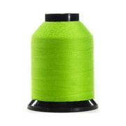 Finesse Thread - Leafy Green - Solid Green - 100% Polyester Thread - 1500yds Stackable Thread Cones - 100% Polyester Thread For Quilting and Sewing - Finesse Thread By The Grace Company