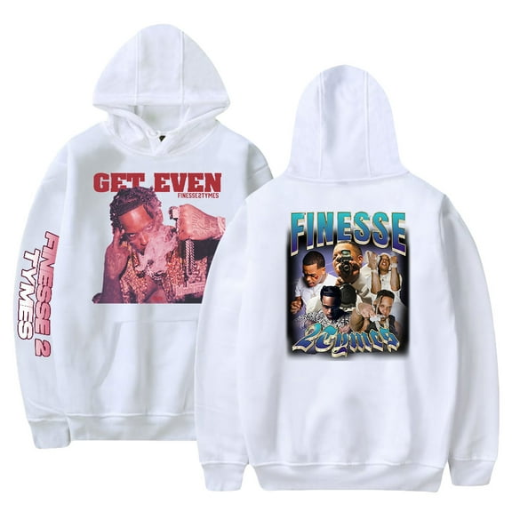 Finesse2tymes Hoodie Merch For Men/Women Unisex Long Sleeve Sweatshirt Pullover Hooded Trend Streetwear Top