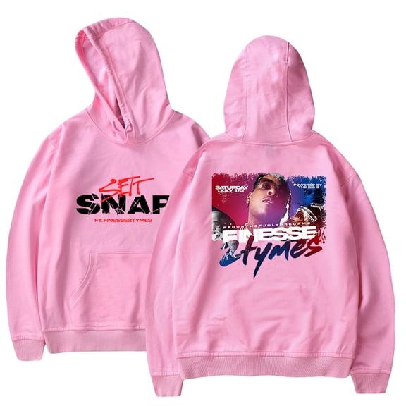 Finesse2tymes Hoodie Merch Men/Women Unisex Long Sleeve Sweatshirt Pullover Hooded Streetwear Top