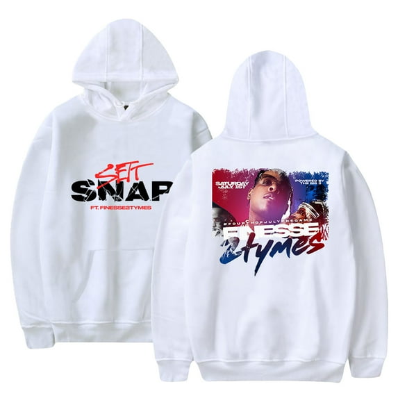 Finesse2tymes Hoodie Merch Men/Women Unisex Long Sleeve Sweatshirt Pullover Hooded Streetwear Top