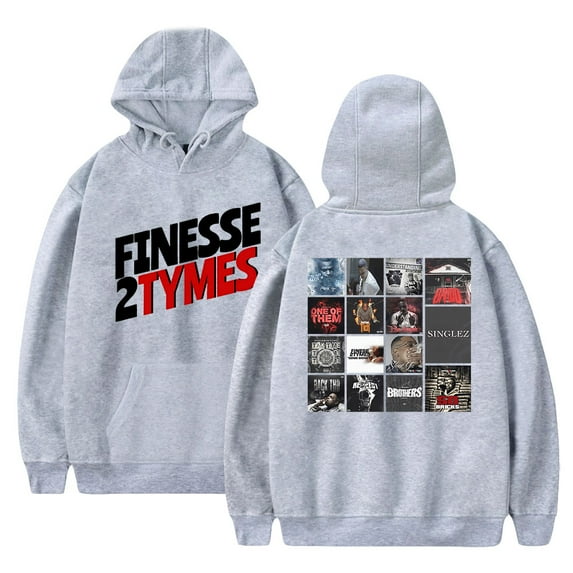 Finesse2tymes Hoodies Merch For Men/Women Unisex Long Sleeve Sweatshirt Pullover Streetwear Hooded