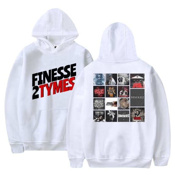Finesse2tymes Hoodies Merch For Men/Women Unisex Long Sleeve Sweatshirt Pullover Streetwear Hooded