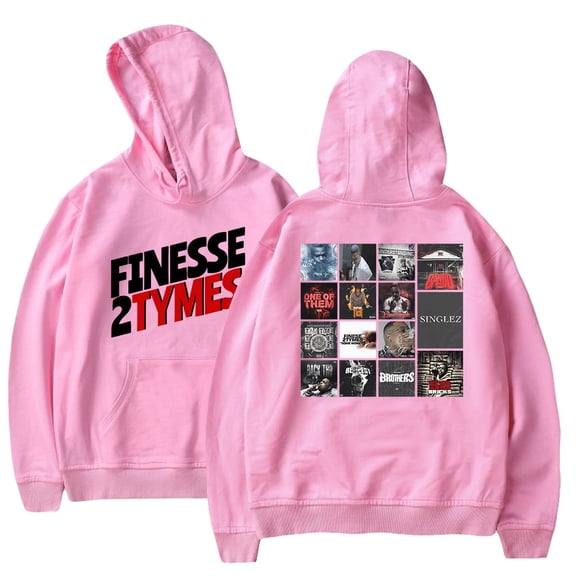 Finesse2tymes Hoodies Merch For Men/Women Unisex Long Sleeve Sweatshirt Pullover Streetwear Hooded