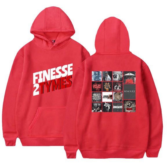 Finesse2tymes Hoodies Merch For Men/Women Unisex Long Sleeve Sweatshirt Pullover Streetwear Hooded