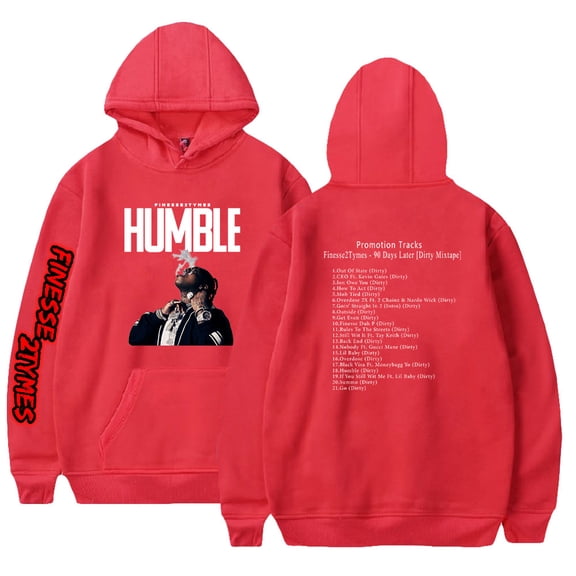 Finesse2tymes Merch Hoodies For Men/Women Unisex Long Sleeve Sweatshirt Pullover Streetwear Top