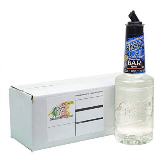 Finest Call 1L Premium Sugar/Simple Syrup - Sweet Mixer for Drinks ...