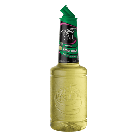 Finest Call Premium Lime Juice Concentrate cs 12/1 ltr