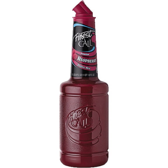 Finest Call Premium Raspberry Puree Mix - 1 Liter