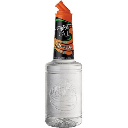 Finest Call Premium Triple Sec Syrup - 1 Liter for Perfect Cocktails