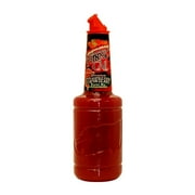 Finest Call Strawberry Puree Cocktail Mixer, 1 Liter Plastic Bottle