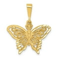 thumbnail image 1 of Finest Gold 10K Yellow Gold Butterfly Charm, 1 of 1