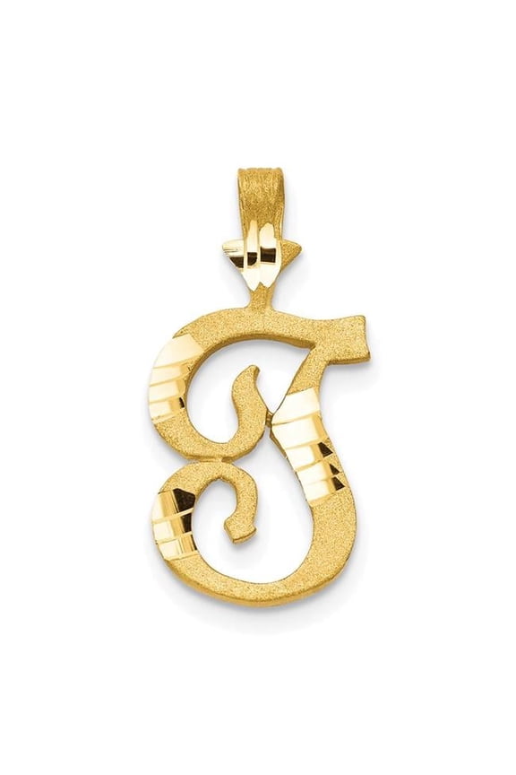 10k Initial T Pendant