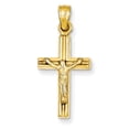 thumbnail image 1 of 14k Hollow Crucifix Pendant, 1 of 4