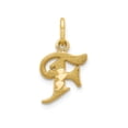 thumbnail image 1 of FJC Finejewelers 14k Yellow Gold Initial F Charm, 1 of 3