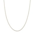 thumbnail image 1 of 14k Rose Gold 1.0mm D/C Cable Chain RSC20, 1 of 1
