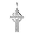 thumbnail image 1 of 14k White Gold Celtic Cross Charm, 1 of 2