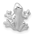 thumbnail image 1 of Finest Gold 14K White Gold Solid Polished 3-D Frog Charm, 1 of 4