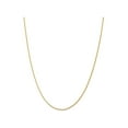 thumbnail image 1 of Primal Gold 14 Karat Yellow Gold 1.5mm Diamond-cut Parisian Wheat Chain Necklace, 1 of 4