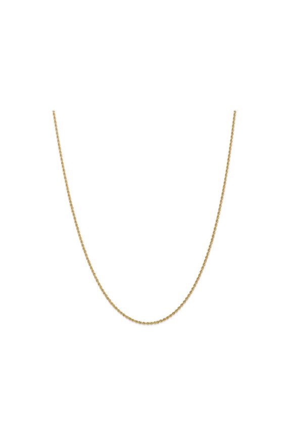 14k 1.50mm Regular Rope Chain