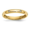 thumbnail image 1 of Finest Gold 14K Yellow Gold 6-Stone Diamond Band - Size 6.75, 1 of 3