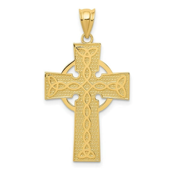 14k Celtic Cross Pendant K5143